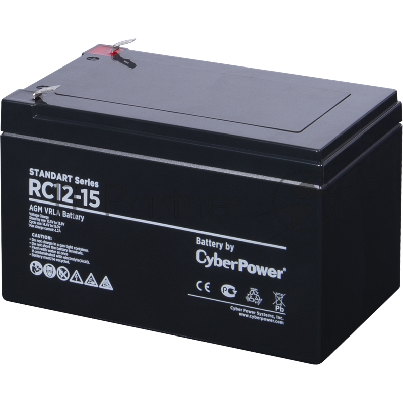 Батарея для ИБП SS CyberPower Standart series RC 12-15 / 12V 15 Ah