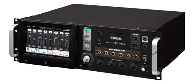 Микшер Yamaha TF-RACK цифровой, установка в рэк, входы: 16 mic/line (XLR/TRS combo) + 1 stereo line (RCA pin), выходы: 16 (8 XLR + 8 TRS phone),