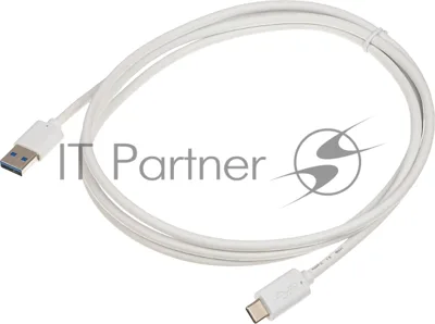 Кабель Buro BHP USB-TPC-1.8W USB 3.0 A(m) USB Type-C (m) 1.8м белый