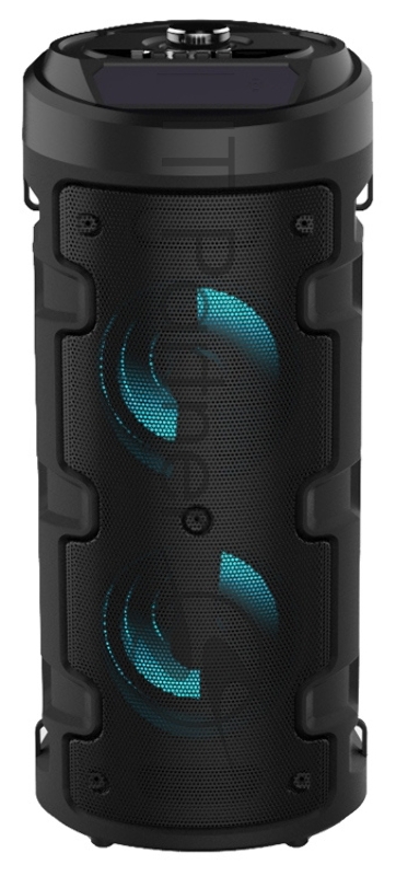 Минисистема Hyundai H-MC160 черный 50Вт/FM/USB/BT/SD/MMC