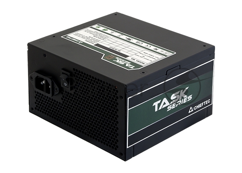 Блок питания Chieftec Task TPS-600S, 600Вт, 80 PLUS Bronze, 120мм, черный