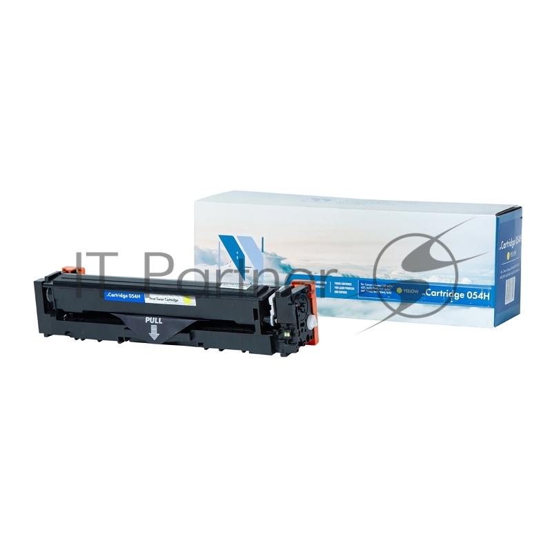 Картридж лазерный NVPrint совместимый NV-054H Yellow для Canon i-Sensys LBP-620/621/623/640/MF-640/641/642/643/644/645 (2300k)