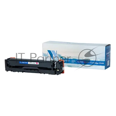 Картридж лазерный NVPrint совместимый NV-054H Magenta для Canon i-Sensys LBP-620/621/623/640/MF-640/641/642/643/644/645 (2300k)