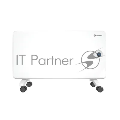 Конвектор электрический Thermex Frame 1500E белый, 1500 Вт, 20 м2, термостат, дисплей