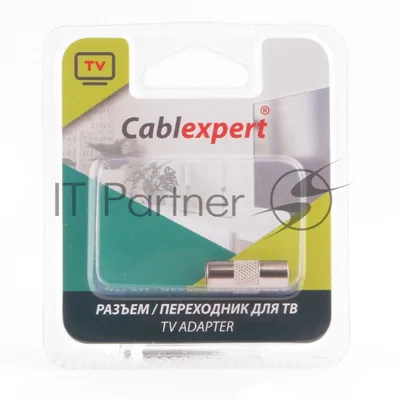 Переходник Cablexpert APL-TVMTVM-01, TV (папа)/TV (папа), блистер