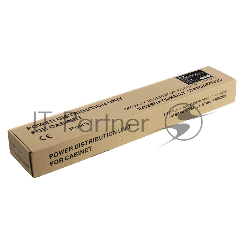 Блок розеток горизонтальный ExeGate ServerPro PDU-19H609 Al-6S-C14-2, 19", 1U, Алюминий, 6 Schuko, кабель с вилкой C14 VDE-250V-10A-3*1.0мм2, 2 метра, выкл. с подсветкой, SPD1, черный