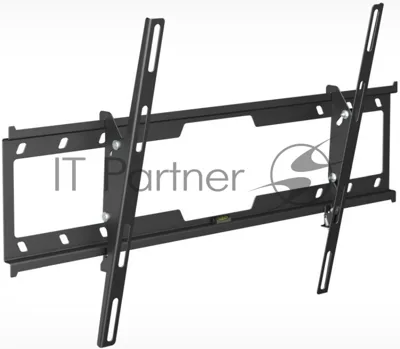 Кронштейн Holder LCD-T6628-B черный Диагональ: от 32-70. до 45кг. от стены: 57мм. Угол наклона:+2⁰ + 15⁰, Поворот:0⁰ Vesa  600*400, 400*400, 400*200, 400*300, 300*300, 200*300, 200*200, 100*100