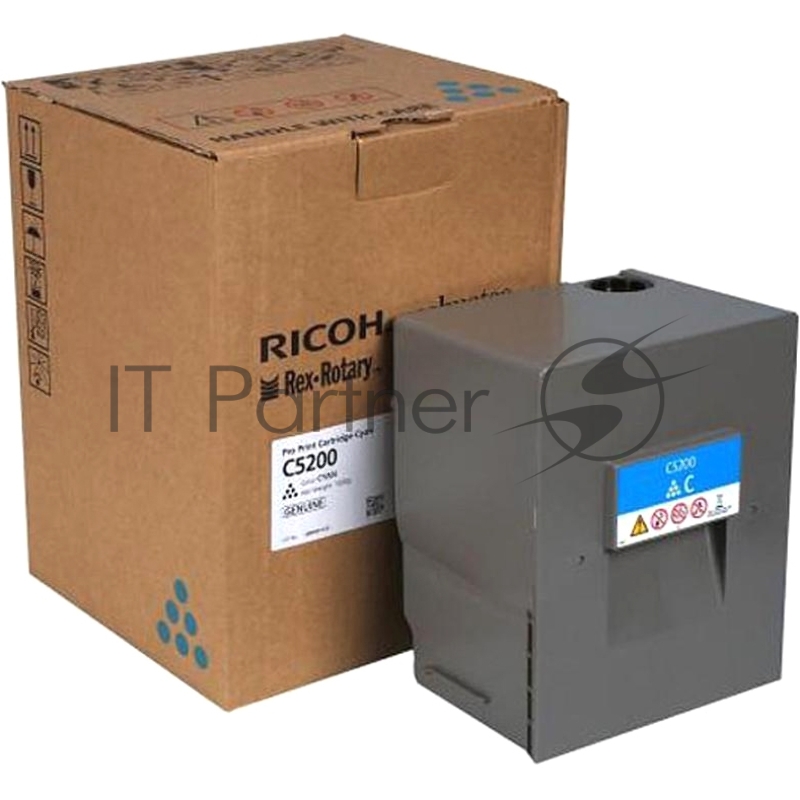 Картридж лазерный тип C5200 Pro голубой C5200S/C5210S 828429