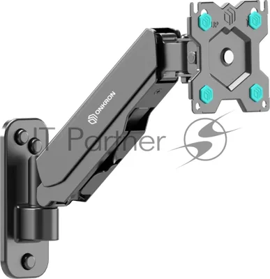 Кронштейн (держатель) ONKRON G120 для телевизора 13"-34" дюймов настенный, черный