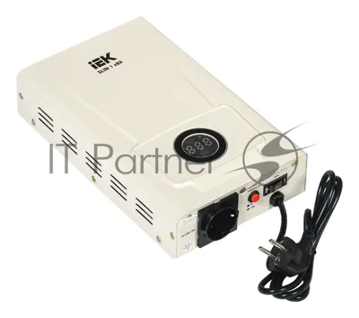 Стабилизатор напряжения настенный SLIM 1кВА Iek IIVS22-1-001-09