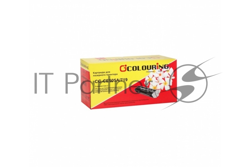 Картридж лазерный Colouring CG CE505A/CF280A/719 черный (2300 стр.) для HP LJ P2030/P2035/P2050/P2055/P2055D/P2055DN/Canon LBP 6300dn/6650dn/MF5840dn/5880dn/MF5940