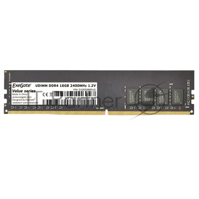 Оперативная память ExeGate, DDR4, 16GB (1x16 GB), 2400 MHz, CL17, DIMM, OEM