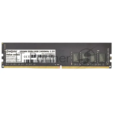 Оперативная память Exegate, DDR4, 8GB (1x8 GB), 2400 MHz, CL17, DIMM, OEM