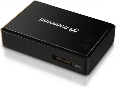 Кард-ридер Transcend RDF8/черный/SDXC,SDHC,microSDXC,microSDHC,CompactFlash,CompactFlash/USB 3.0/пластик
