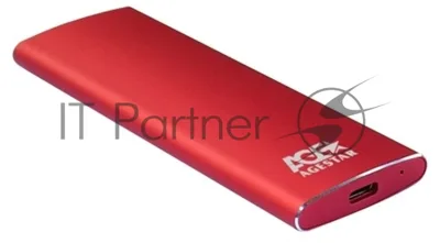 Внешний корпус SSD AgeStar 3UBNF2C m2 NGFF 2280 B-Key USB 3.1 алюминий черный
