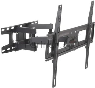 Кронштейн для телевизора Arm Media LCD-418 черный 32"-65" макс.35кг настенный поворотно-выдвижной и наклонный
