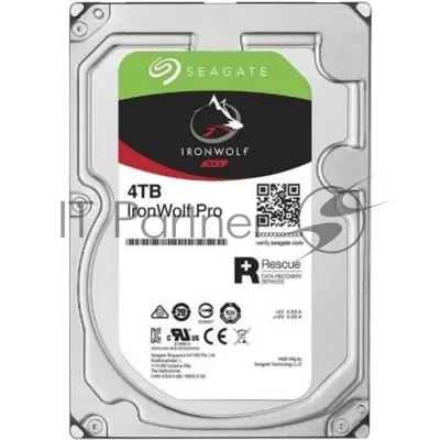 Жесткий диск HDD Seagate IronWolf Pro 4Tb 7200rpm SATA 256Mb 3.5"