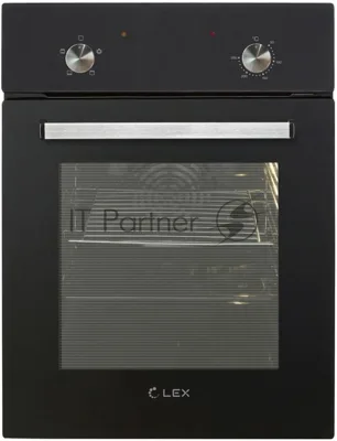 Духовой шкаф электрический Lex EDM 4540 BL черный, встраиваемый