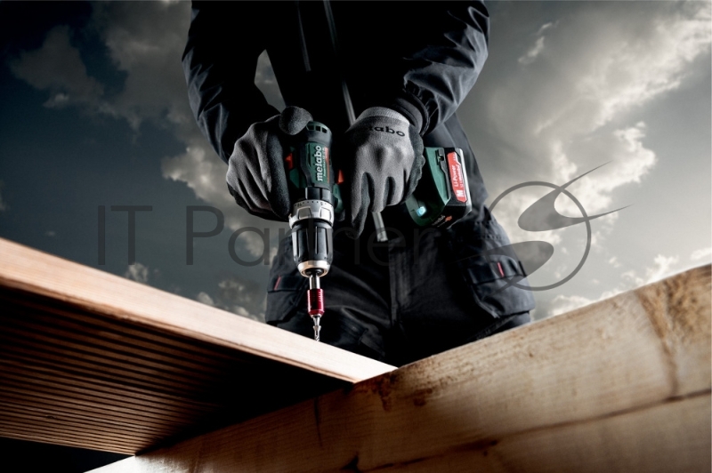 Дрель-шуруповерт аккумуляторная Metabo PowerMaxx SB 12 BL 601077500, Аккумуляторный, 12В, Кейс