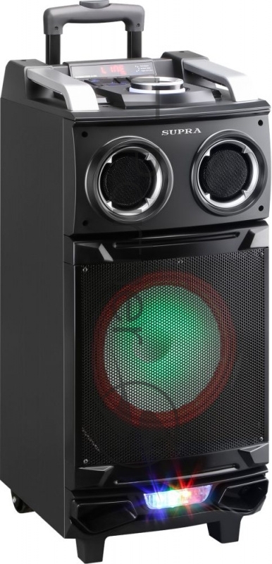 Минисистема SUPRA SMB-880 черный 140Вт/FM/USB/BT/SD
