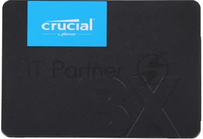 Накопитель SSD Crucial BX500, 2Tb, SATA III, 2.5", R/W 540/500