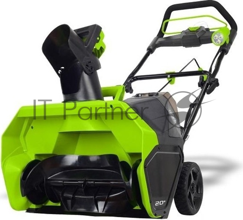 Снегоуборщик аккумуляторный GreenWorks GD40ST, 40V, 51 см, бесщеточный, без АКБ и ЗУ (2600007)