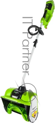 Снегоуборщик аккумуляторный GreenWorks GD40SSK4, 40V, 30 см, бесщеточный, с 1хАКБ 4 А.ч и ЗУ 2600807UB