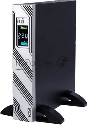 Источник бесперебойного питания Powercom Smart King RT SRT-2000A LCD 1800Вт 2000ВА черный