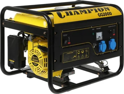 Электрогенератор бензиновый Champion GG2000, 2.3 кВт, 95 дБ, 39 кг