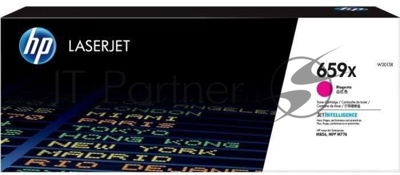 Картридж лазерный HP 659X W2013X пурпурный для HP LJ M856/M776 (29000 стр.)