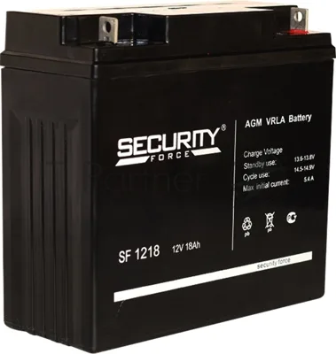 Аккумулятор Delta Security Force SF 1218