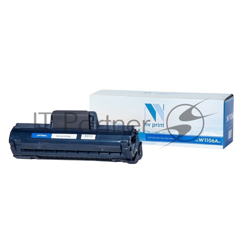 Картридж лазерный NVPrint совместимый NV-W1106A (БЕЗ ЧИПА) (БЕЗ ГАРАНТИИ) для HP 107a/107w/135w/135a/137fnw (1000k)