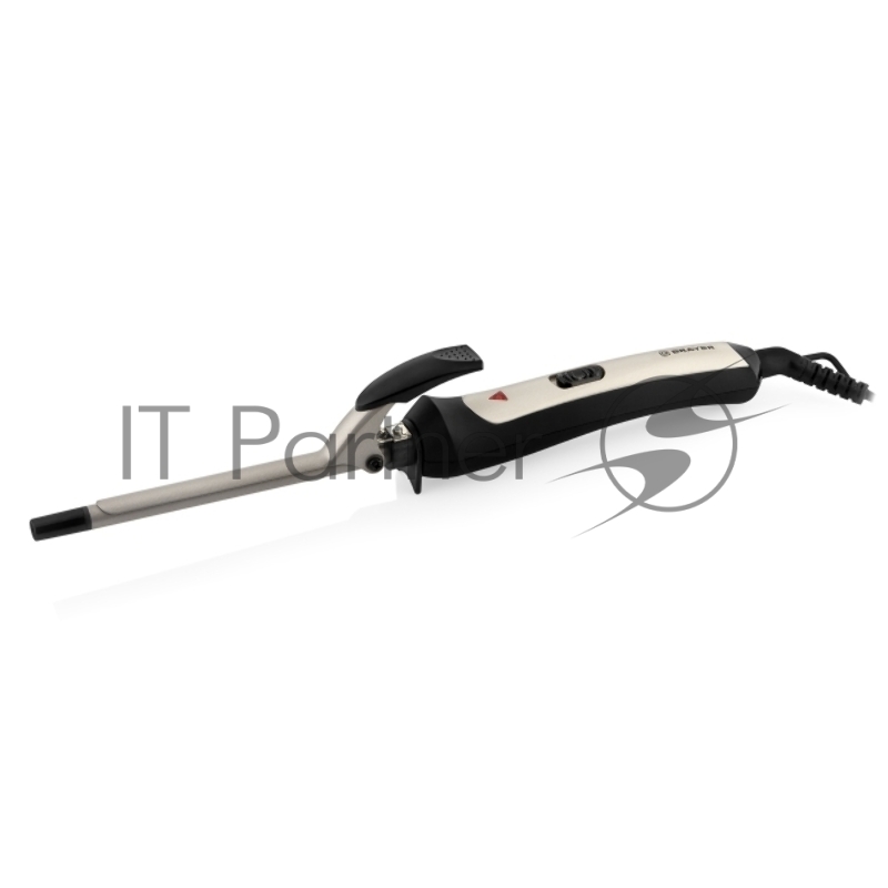 Щипцы для завивки волос BRAYER BR3203 бежевый/черный, 9 мм, 210 °C, 1 режим