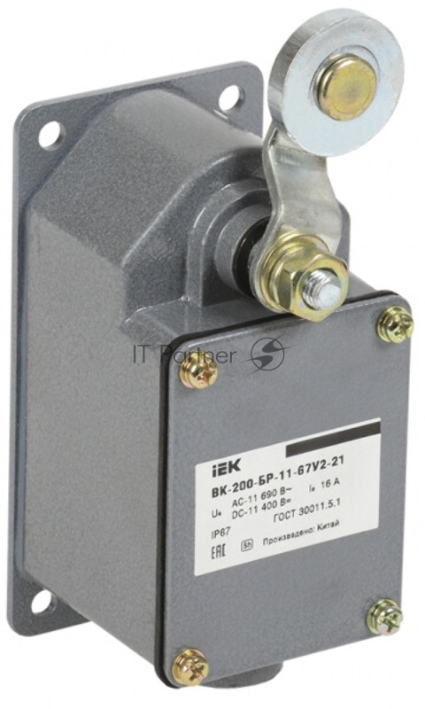 Выключатель концевой ВК-200-БР-11-67У2-21 IP67 IEK KV-1-200-1