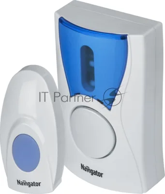 Звонок дверной беспроводной Navigator NDB-A-DC02-1V1-WH