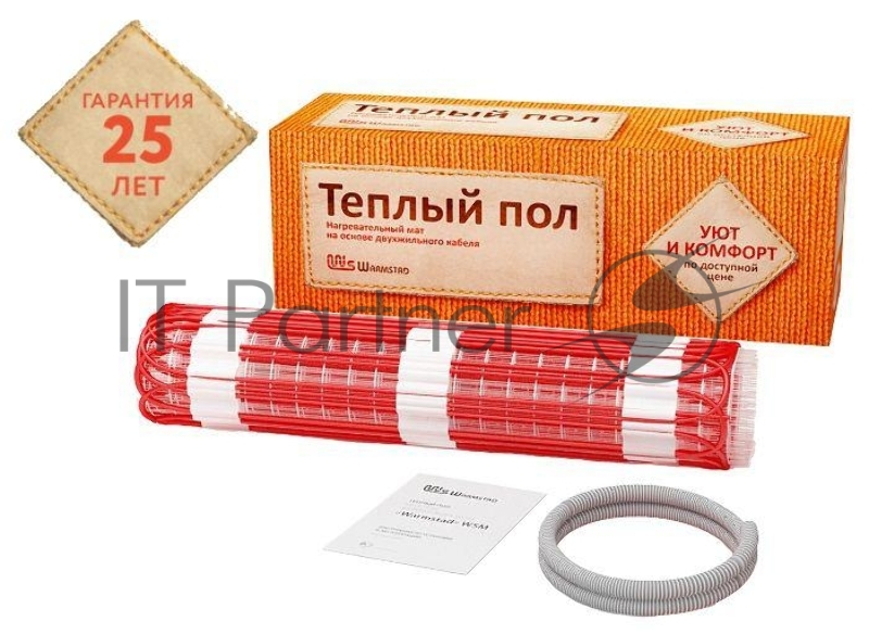 Комплект "Теплый пол" (мат) WSM 2190Вт/14.5кв.м Warmstad 2206175