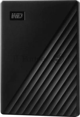 Внешний HDD 2.5" Western Digital My Passport, 1TB, USB 3.2 Gen 1 Type-A, 5400 rpm, черный