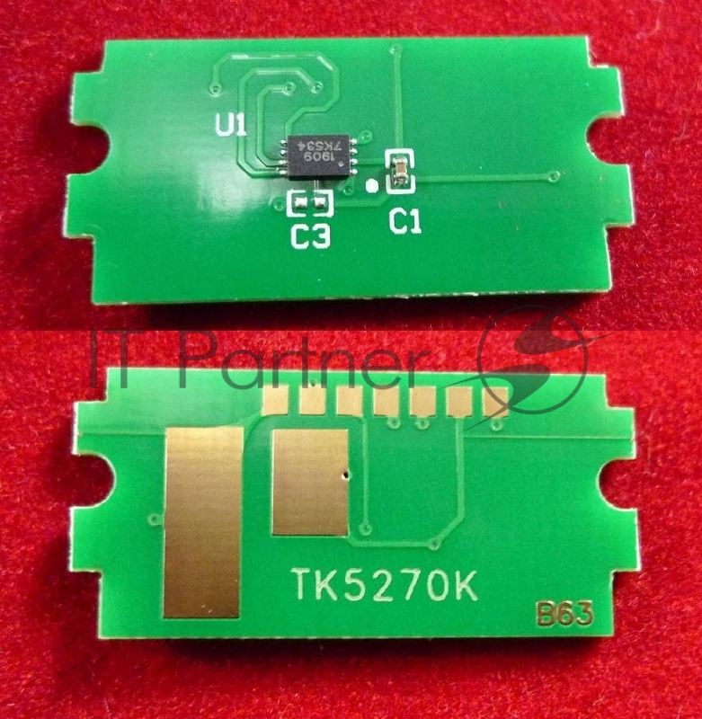 Чип для Kyocera Ecosys P6230cdn/M6230cidn/M6630cidn (TK-5270K) черный, 8K ELP Imaging