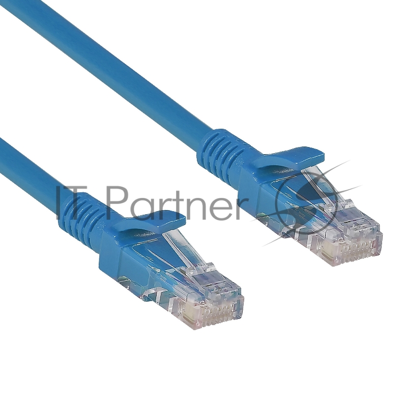 Патч-корд ExeGate UTP-RJ45-RJ45-C6-0,5M-BL, UTP, cat.6, 0,5м, синий