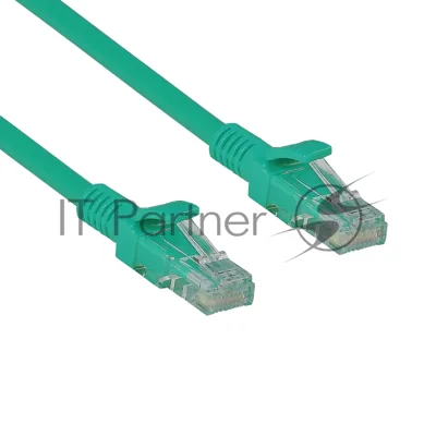 Патч-корд ExeGate UTP-RJ45-RJ45-5e-5M-GN, UTP, cat.5e, 5м, зеленый