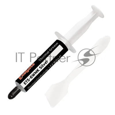 Термопаста ExeGate ETS-6WMK Silver, 8 г, 5.6 Вт/(м⋅К), шприц