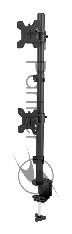 Кронштейн для мониторов ЖК Buro M063 черный 15"-32" макс.8кг крепление к столешнице поворот и наклон